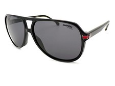 Carrera Sunglasses Shiny Black with Grey CAT.3 Lenses Unisex 1045/S 807