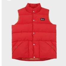 Penfield Outback 60/40 Puffer Gilet Vest Haute Red