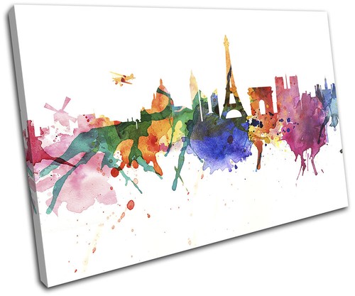 Paris watercolour style - paris,