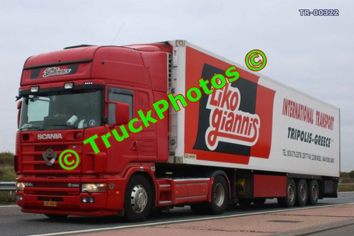 Truck photo 00322 scania v8 - tr-00322,