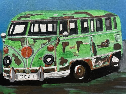 Split screen campervan - screen,