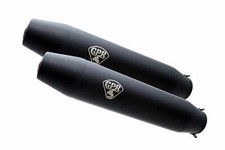 Motorrad Guzzi 1100 Sport 94-00 GPR Deeptone Black Cafe Racer Double silencer