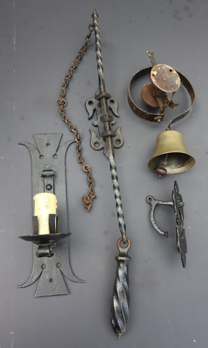 Victorian door bell pull - door,