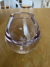 LSA Ava vase 10cm Rose Heavy
