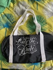 DIESEL ONLY THE BRAVE GYM BAG