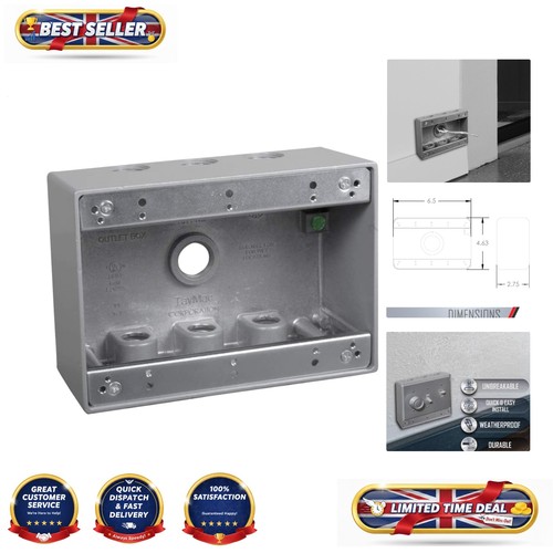 Compact gang weatherproof - 3-gang,