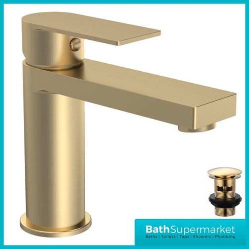 Falls brushed brass mono basin - falls,