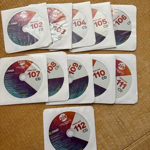 Zumba mega mix set 102 - zumba, cd