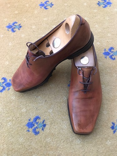 Berluti leather shoes lace - leather,