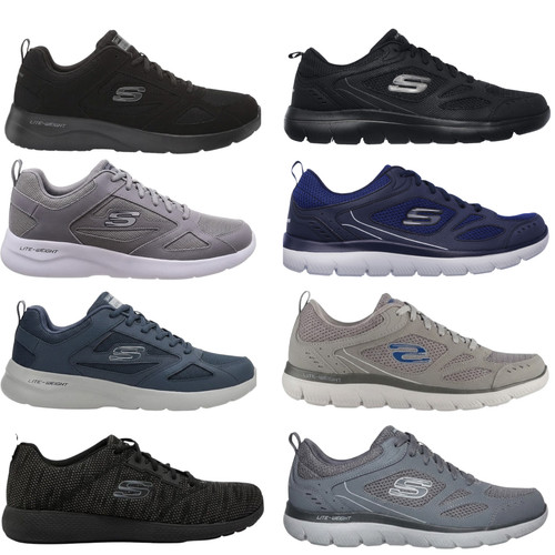 Skechers mens trainers memory - skechers,