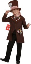 Boys Mad Hatter Costume S - XL