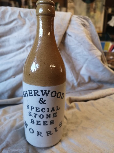 Stoneware ginger beer - stoneware, beer.