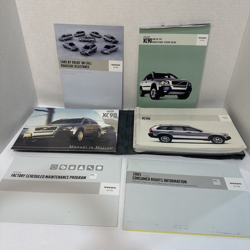 2005 volvo xc90 owners - xc90, manual