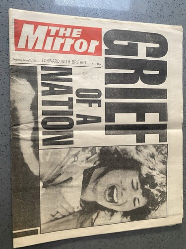 Daily mirror newspaper 29th - daily,