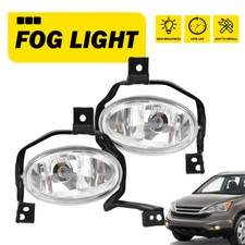Pair For Honda CRV CR-V 2010-2011 Front Bumper Fog Light Lamp Left & Right Side