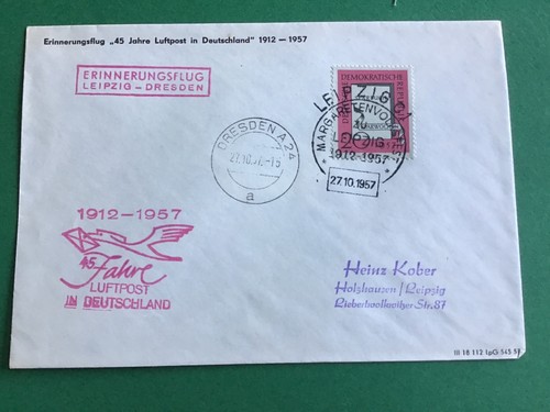 Germany 1957 leipzig dresden - 1957,