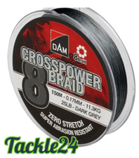DAM Crosspower 8 Braid, Lure Fishing Main Line 150m