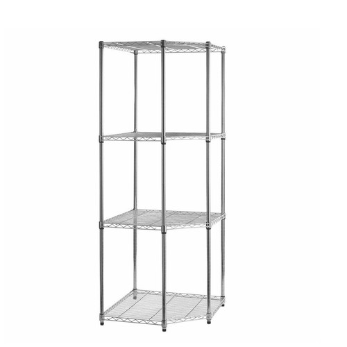 Tier chrome wire shelving - 4,