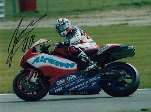 Leon haslam hand signed - leon,