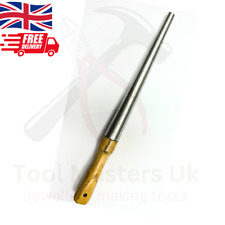 Aluminum Ring Stick Gauge Sizer with Wood Handle-Jewelry Tool Mandrel Sizes 1-15