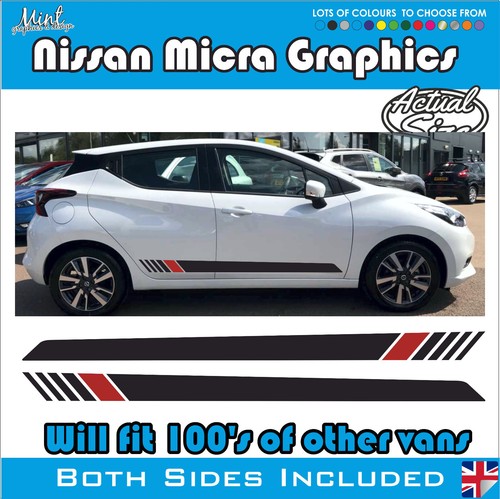 Nissan micra side stripes - nissan,