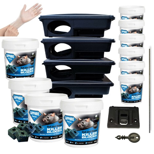 Rat bait blocks professional - rat,