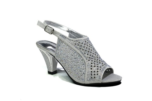 Womens diamante black sandals - diamante,