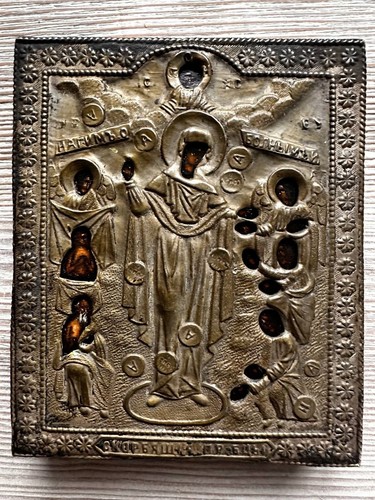Antique orthodox icon joy - orthodox,