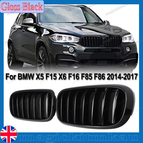 Gloss black front - 2x, kidney
