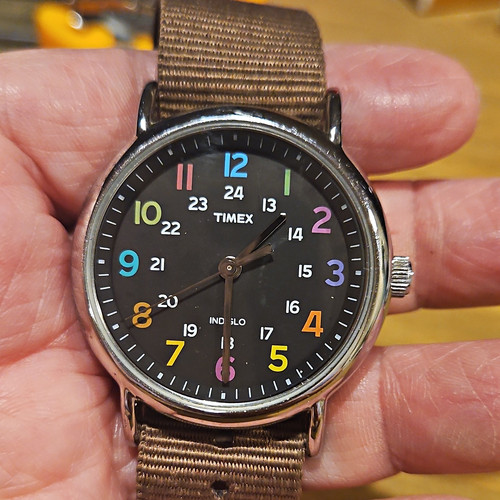 Timex indiglo quartz - quartz, analog