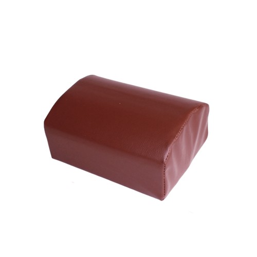 Leather semi round bolster - pu, semi-round