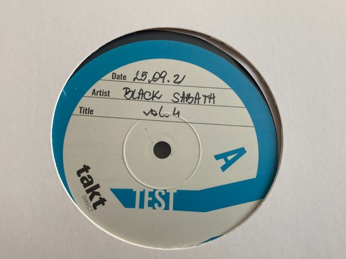 Black sabbath vinyl test - black,