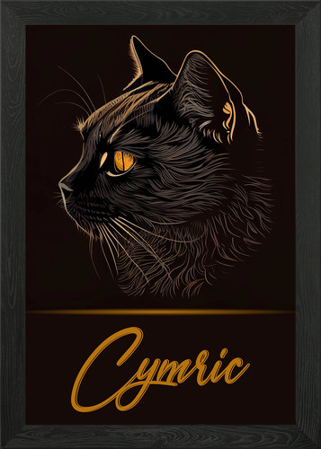 Adorable cymric framed - adorable,