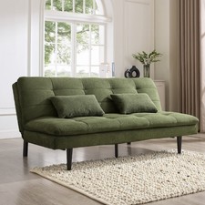3 Seater Luxury Sofa Bed Sage