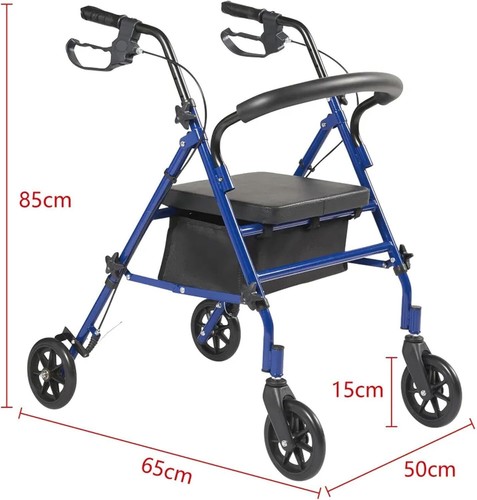 Walking frame wheeled - frame,