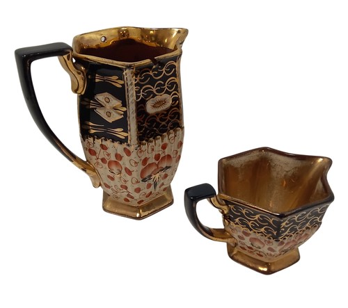 Pitcher and creamer jug hand - jug,