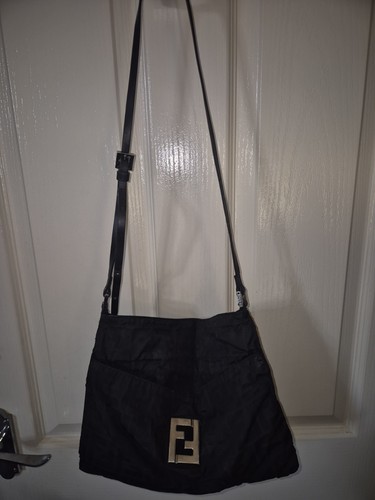 Fendi zucca nylon shoulder - shoulder, bag