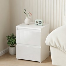 White Modern Bedside Table 2