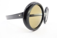 Vintage 60s paddle sided acetate sunglasses FOCA Italy original tempered glass