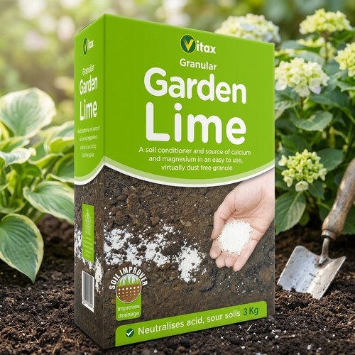 Vitax garden lime granular - garden,