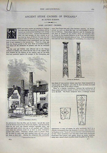 Original old antique print - old,