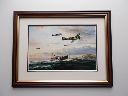 Aircraft print framed return - print,