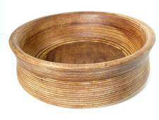 Large British Hardwood Bowl