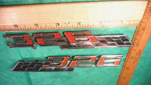 Br10 pontiac 326 fender - br10,