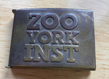 ZOO YORK INST. VINTAGE FLIP TOP BELT BUCKLE UK SKATER SKATEBOARD FASHION