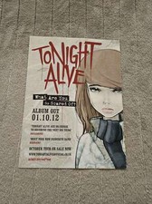 FPOT139 MAGAZINE ADVERT 11X8" TONIGHT ALIVE : WHAT ARE YOU SCARED OF?