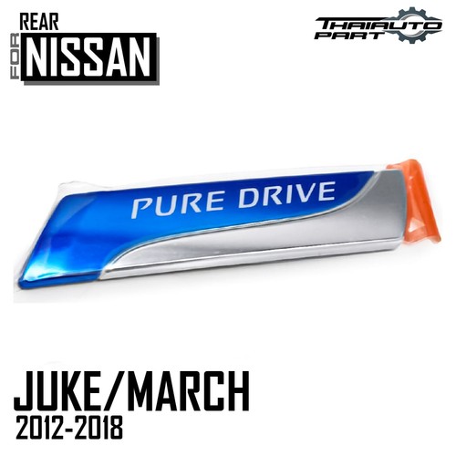 Genuine rear logo pure - rear,