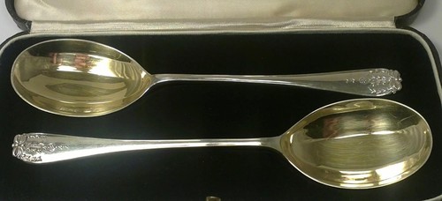 Cased sterling silver - 2,
