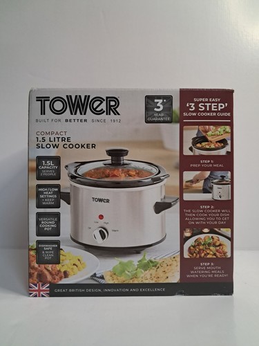 Tower compact slow cooker - tower,