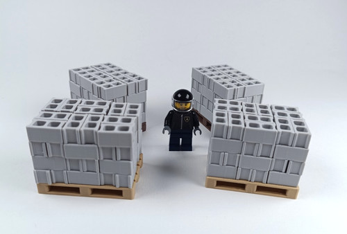 Scale 48x cinder bricks - 48x,